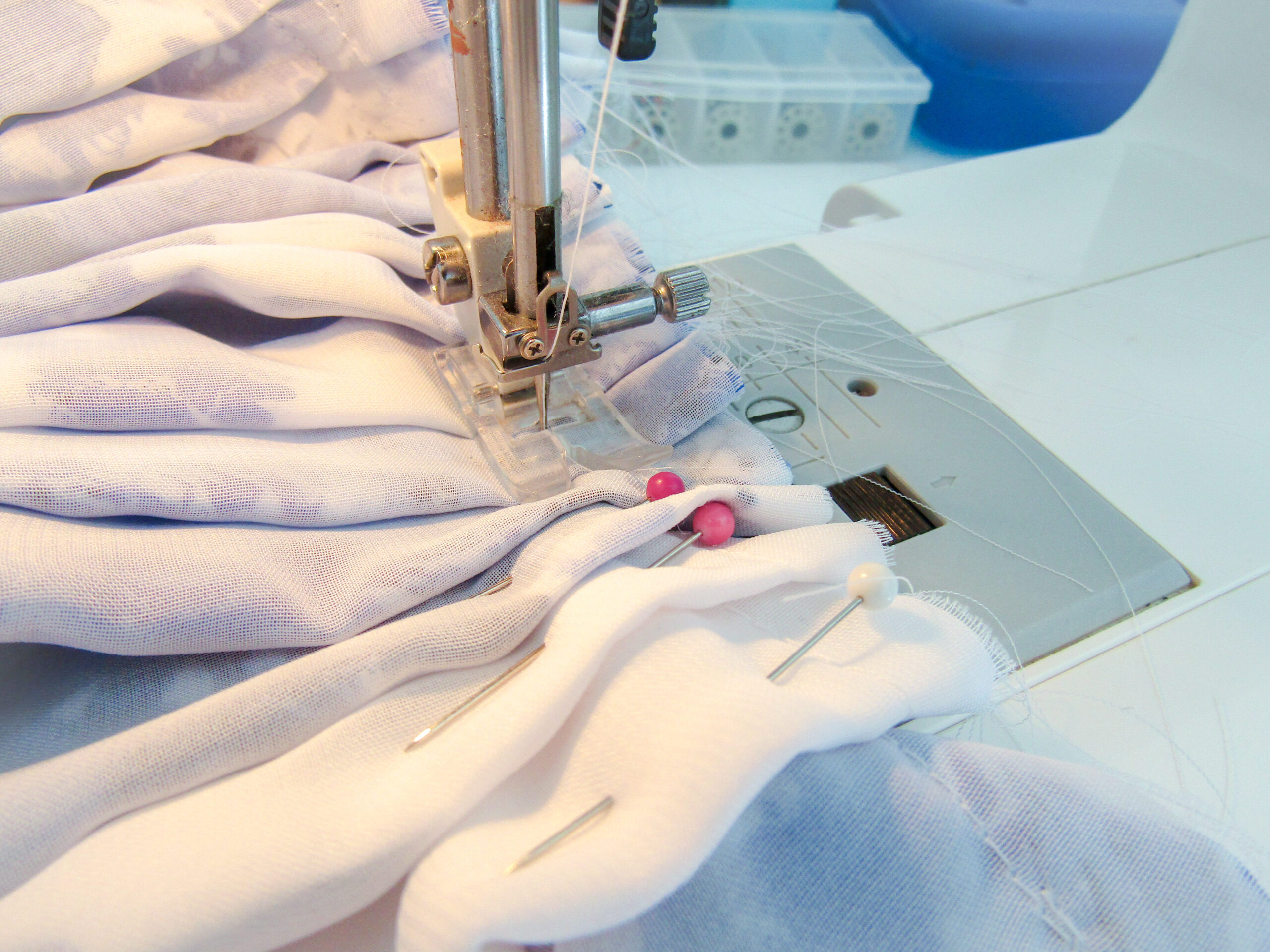 Sewing a Floral Wedding Dress from Scratch
