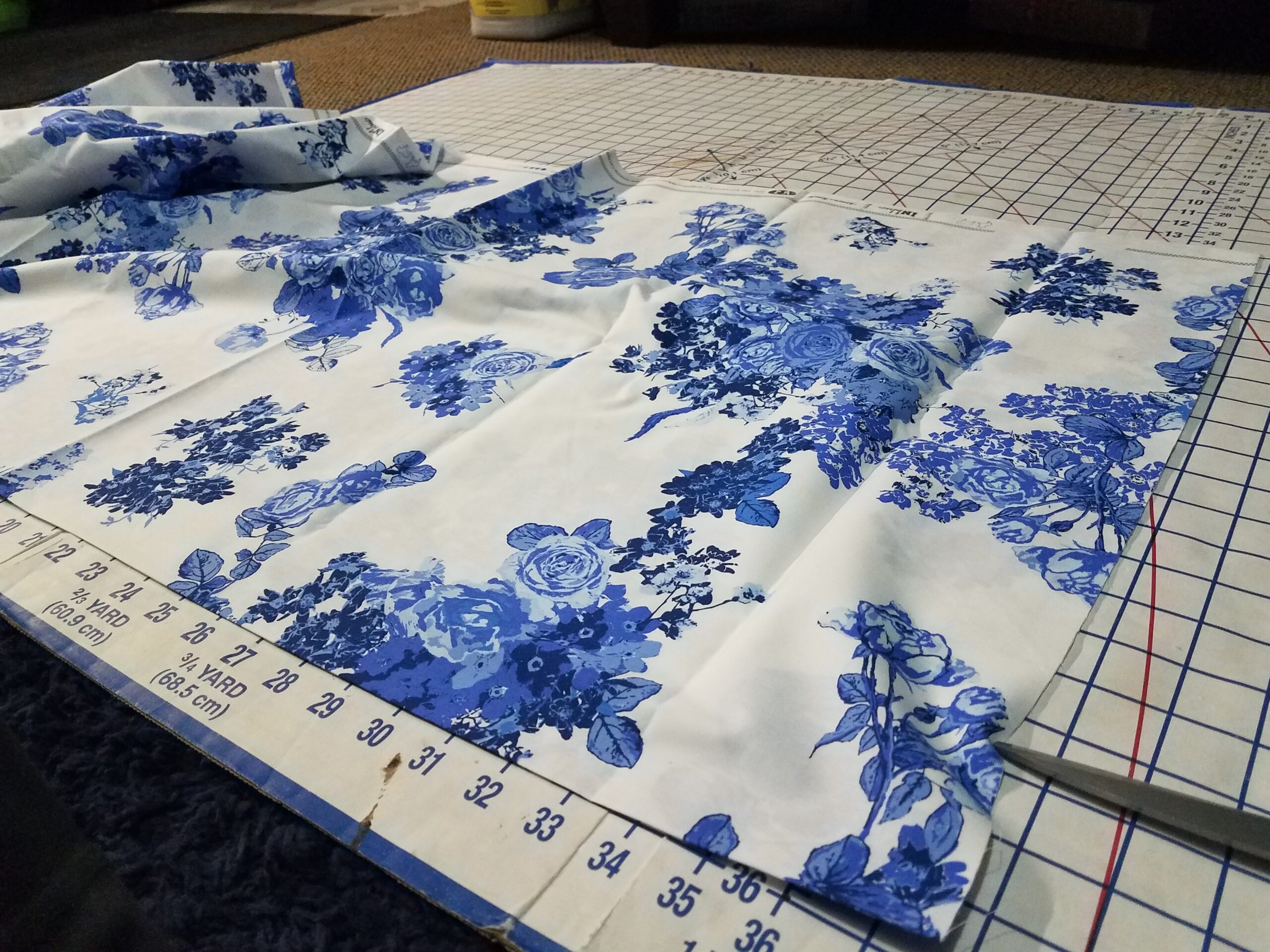 Sewing a Lace and Floral Dress