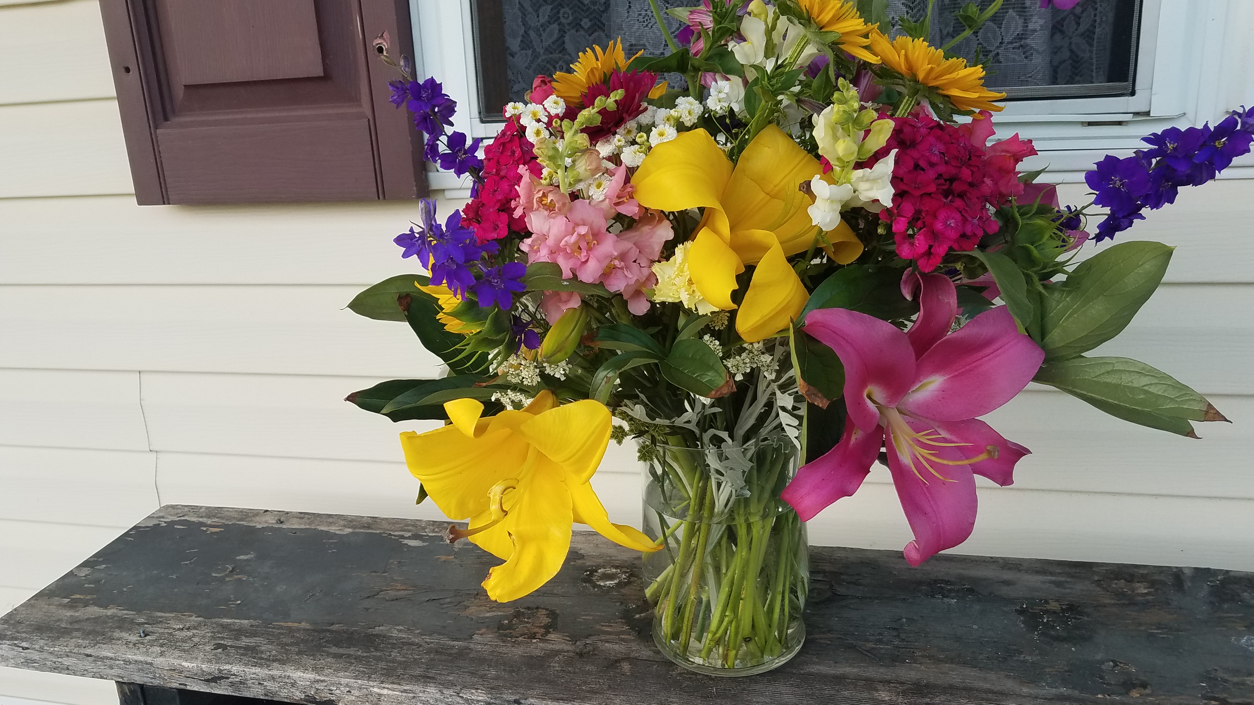 Oriental Lily Arrangement